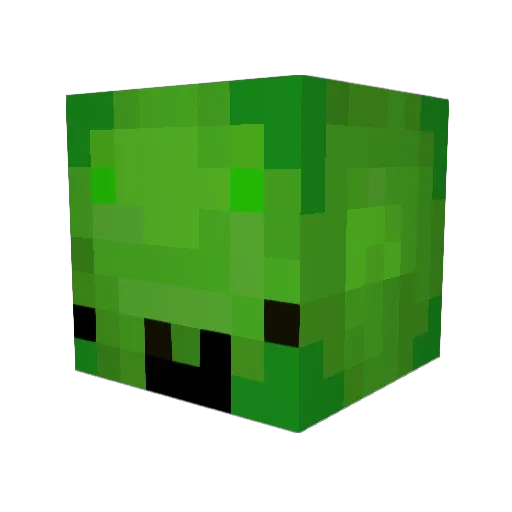 GaaraBoss Minecraft avatar head, 3D render
