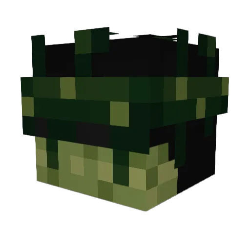 Minecraft-Avatar von GaardXD: Kopf als 3D-Render