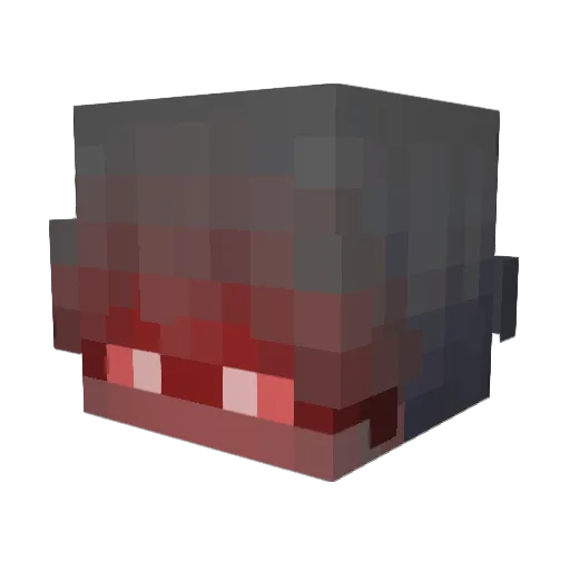 Gaatow Minecraft avatar head, 3D render