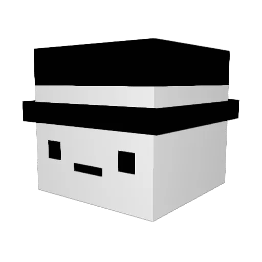 Gab7305 Minecraft avatar head, 3D render