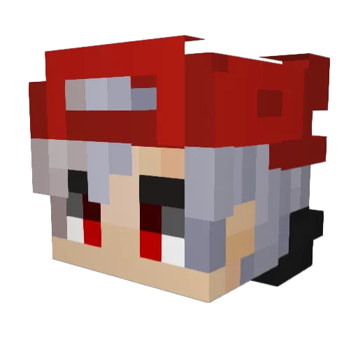 Gab79230 Minecraft avatar head, 3D render