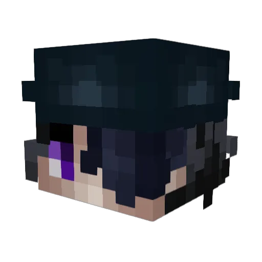 GabGaming404 Minecraft avatar head, 3D render