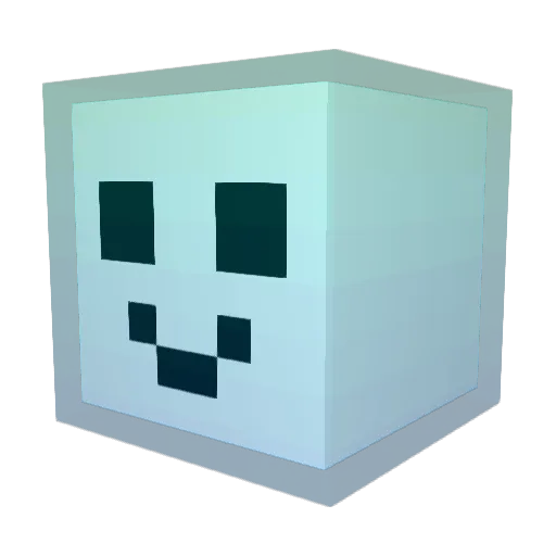 GabTL Minecraft avatar head, 3D render