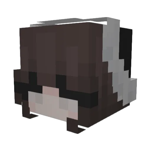 Gab_2010 Minecraft avatar head, 3D render