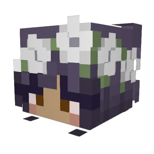 Gab_The_Sigma Minecraft avatar head, 3D render