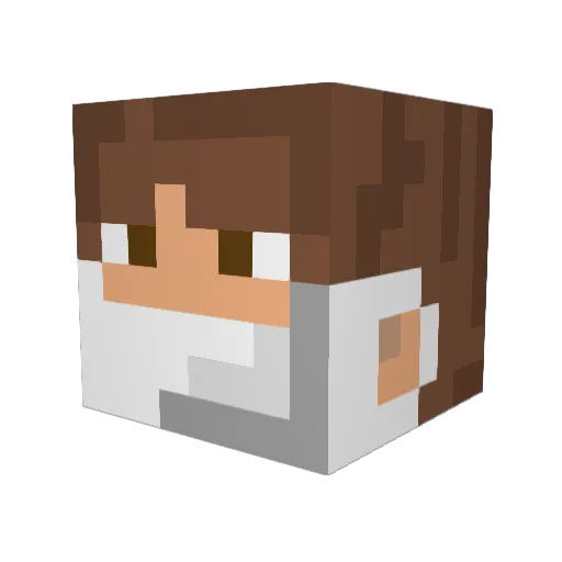 Gabby_Gabs29 Minecraft avatar head, 3D render