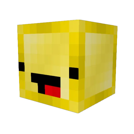Gabe5019 Minecraft avatar head, 3D render