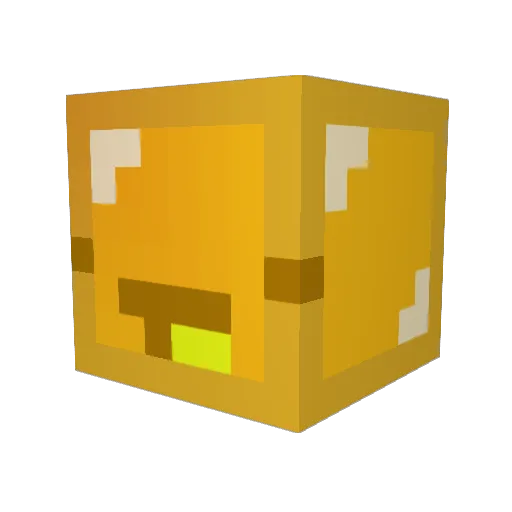 GabeIsListening Minecraft avatar head, 3D render