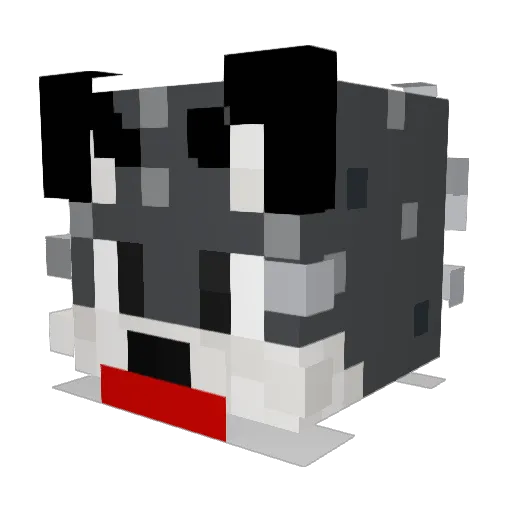 GabeLover67 Minecraft avatar head, 3D render