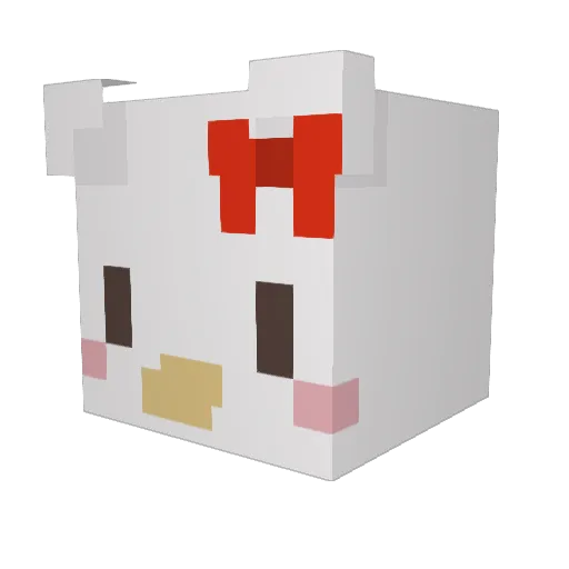 Gabeto_19 Minecraft avatar head, 3D render