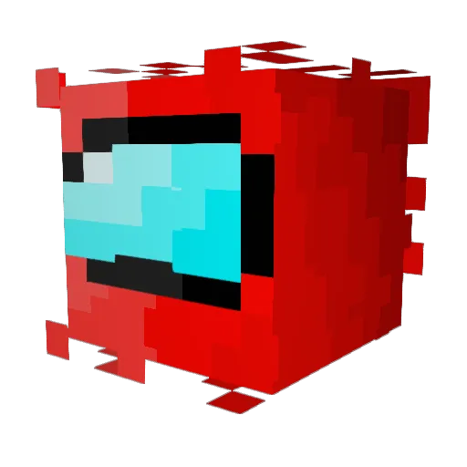 GabeyDeBaby Minecraft avatar head, 3D render