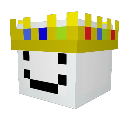 Gabi200813 Minecraft avatar head, 3D render