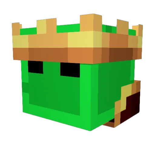 Gabi_lol Minecraft avatar head, 3D render
