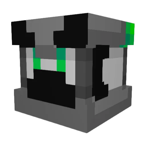 Gabimy Minecraft avatar head, 3D render