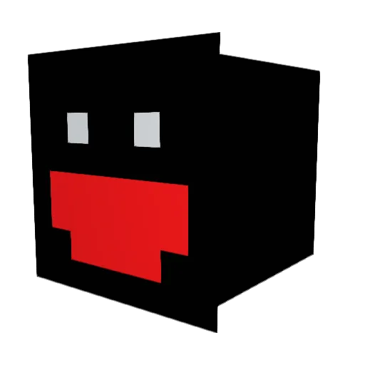 GabinisGOD Minecraft avatar head, 3D render