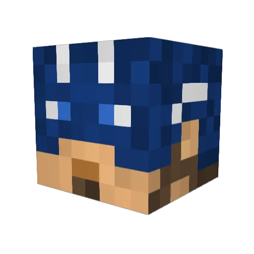 Gabis273 Minecraft avatar head, 3D render