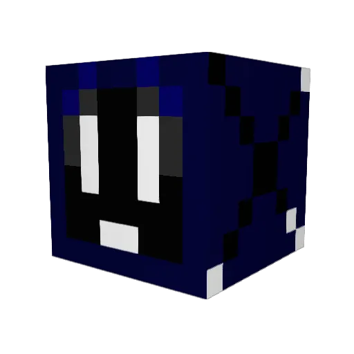 Gabnat910 Minecraft avatar head, 3D render