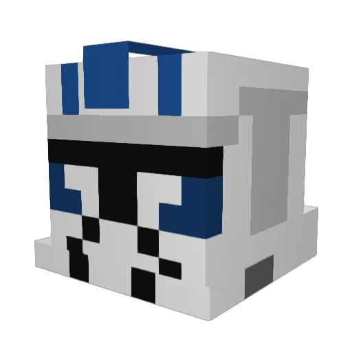 Gabo13579 Minecraft avatar head, 3D render