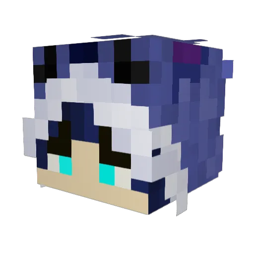 Gabo7423 Minecraft avatar head, 3D render