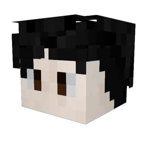 GaboOnBush Minecraft avatar head, 3D render