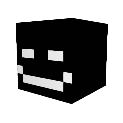 GaborDiak Minecraft avatar head, 3D render