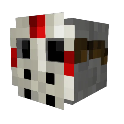 Gabous_ Minecraft avatar head, 3D render