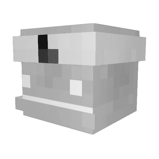 Gabri_bus Minecraft avatar head, 3D render
