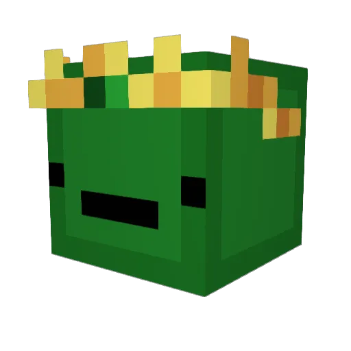 Gabriel01x Minecraft avatar head, 3D render
