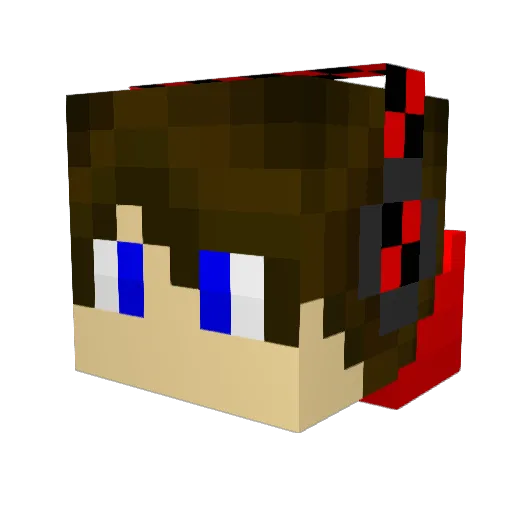 Gabriel050203 Minecraft avatar head, 3D render
