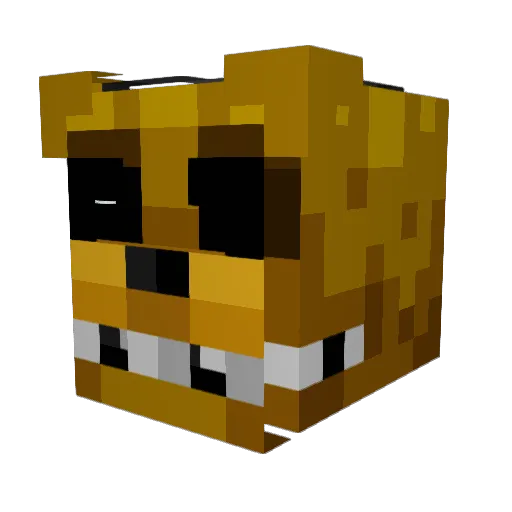 GabrielGG8 Minecraft avatar head, 3D render