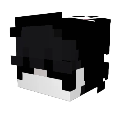 GabrielGmachl Minecraft avatar head, 3D render