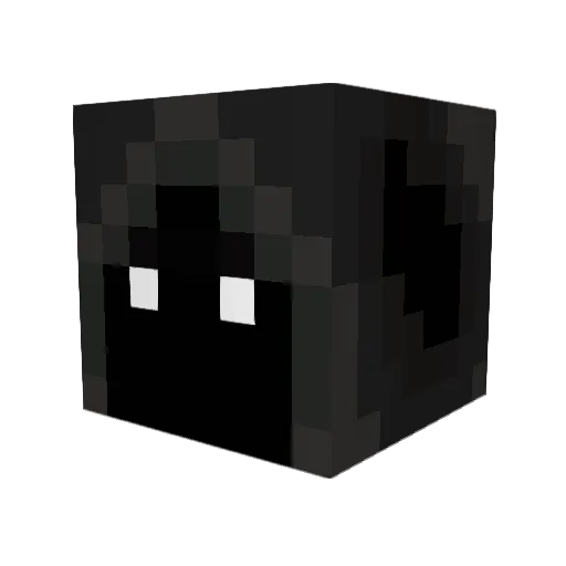 GabrielLuck Minecraft avatar head, 3D render