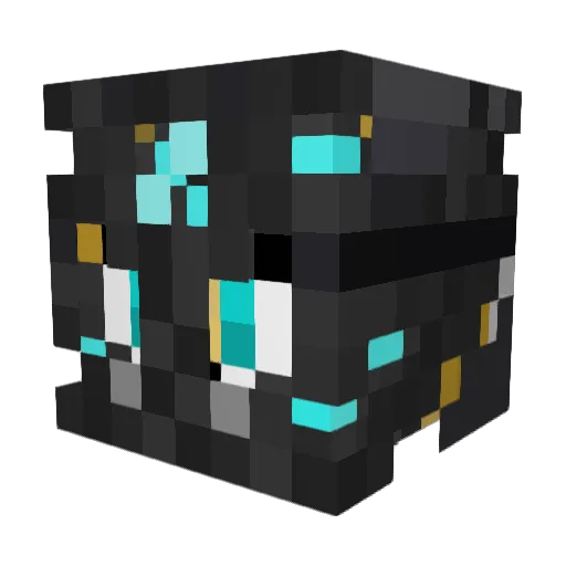 GabrielTGC Minecraft avatar head, 3D render