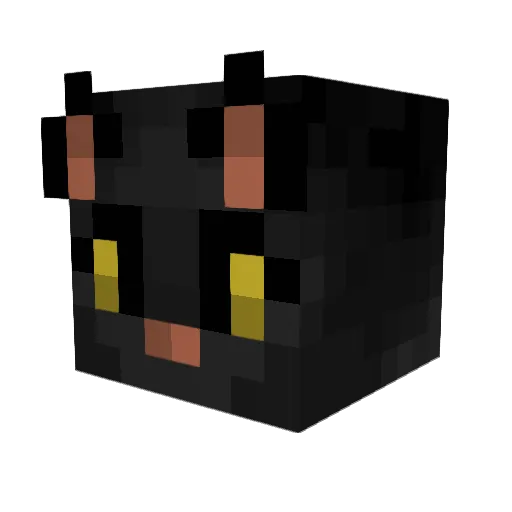 GabrielTrumpet Minecraft avatar head, 3D render