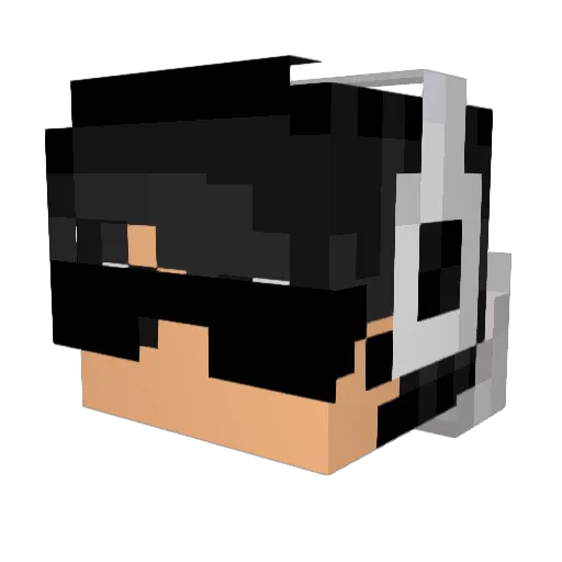 Gabriel_Clash Minecraft avatar head, 3D render
