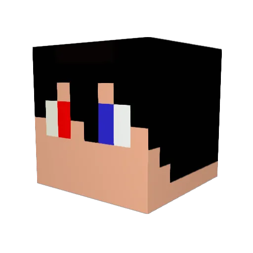 Gabriel_Romero22 Minecraft avatar head, 3D render