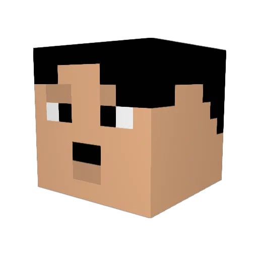 Gabriel_cool23 Minecraft avatar head, 3D render