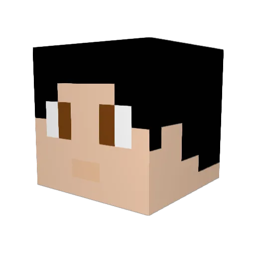 Gabrielbr26 Minecraft avatar head, 3D render