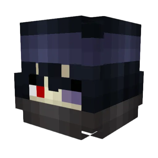 Gabrielc69 Minecraft avatar head, 3D render