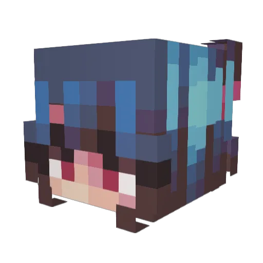Gabriele0011 Minecraft avatar head, 3D render