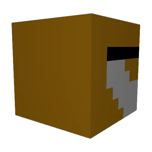 Gabriele007 Minecraft avatar head, 3D render