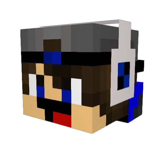 Gabriele0718 Minecraft avatar head, 3D render