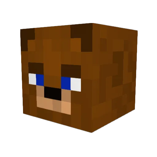 Gabriellks11 Minecraft avatar head, 3D render