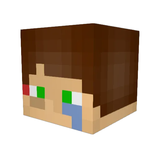 Gabrielmp11 Minecraft avatar head, 3D render