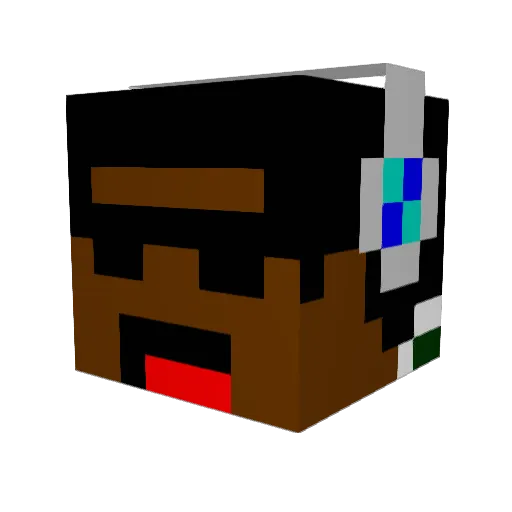 Gabrielp511 Minecraft avatar head, 3D render