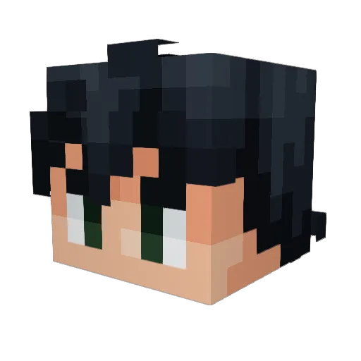Gabrieltime1218 Minecraft avatar head, 3D render