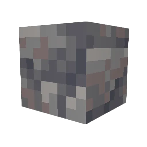 Gabrieol Minecraft avatar head, 3D render