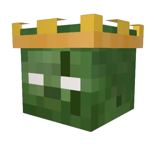 Gabrifatto08 Minecraft avatar head, 3D render