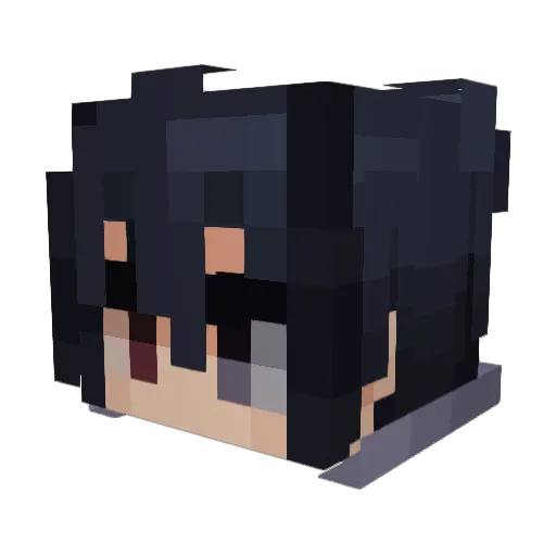 Gabrigerson Minecraft avatar head, 3D render