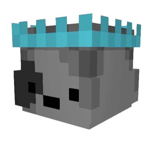 GabryOnly Minecraft avatar head, 3D render